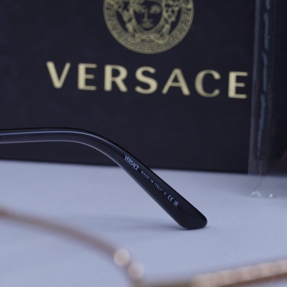 Versace VE1296 1515 Cat Eye Eyeglasses – Pastel Rose 55mm - Picture 6 of 7